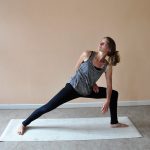 Yoga posture Side Warrior 2 Asana
